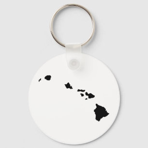 Hawaiian Islands Key Ring