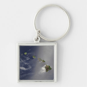 Hawaiian Islands Key Ring