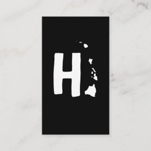 Hawaiian Islands Map Hawaii Maui Oahu Island Business Card