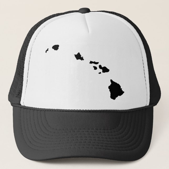 Hawaiian Islands Trucker Hat (Front)