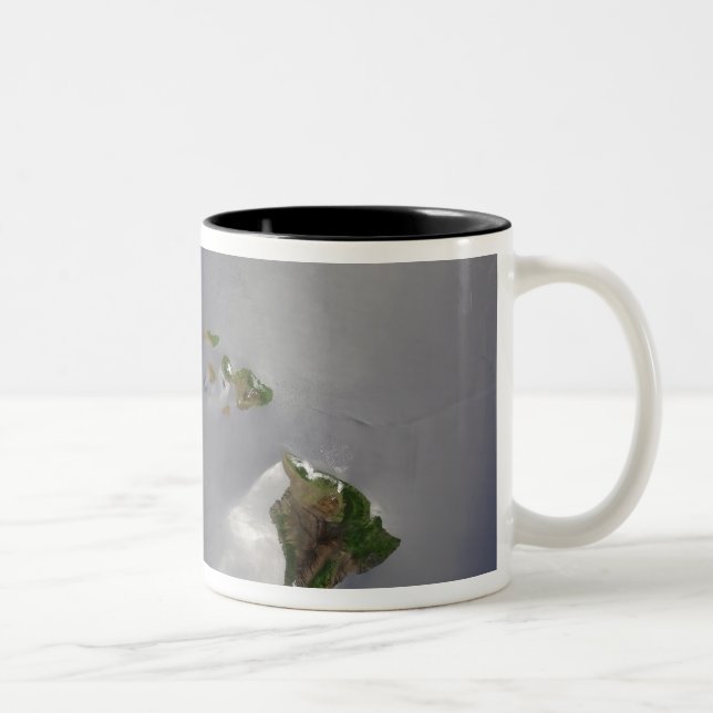 Hawaiian Islands Two-Tone Coffee Mug (Right)
