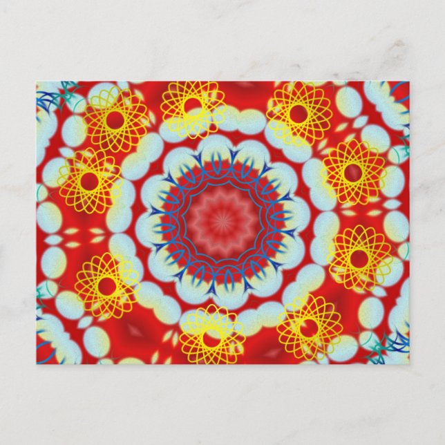 Hawaiian Kaleidoscope Postcard (Front)