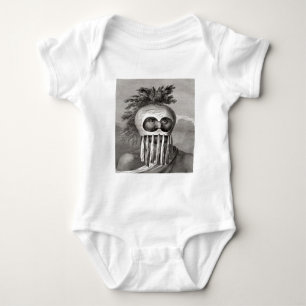 Hawaiian Koa Warrior Baby Bodysuit