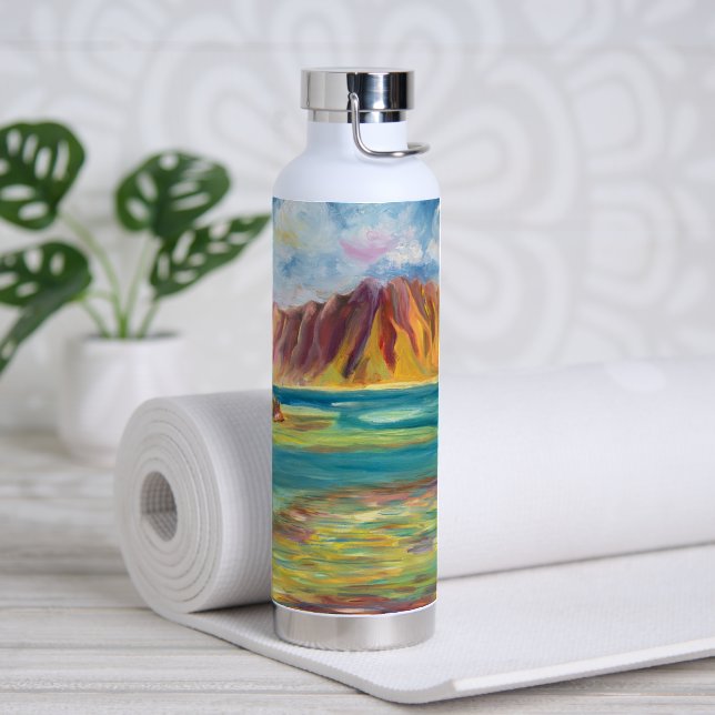 Hawaiian Ko'olau Mountain Majesty Water Bottle (Yoga)