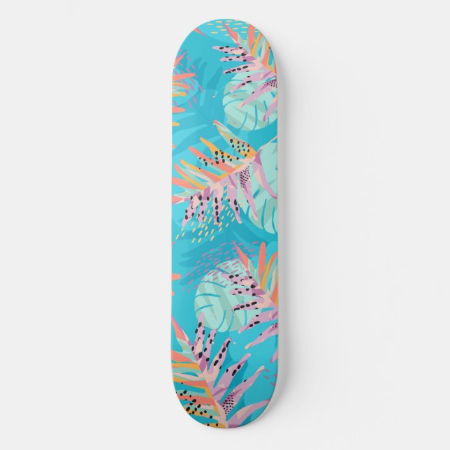 Hawaiian Lauae fern Skateboard (Front)