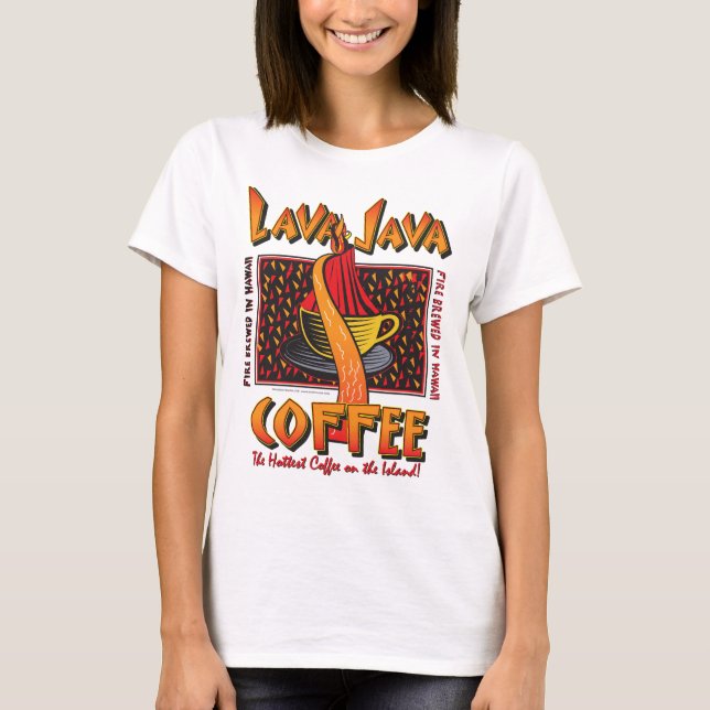 Hawaiian Lava Java Coffee T-Shirt (Front)