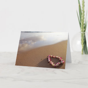 Hawaiian Lei Greeting Card