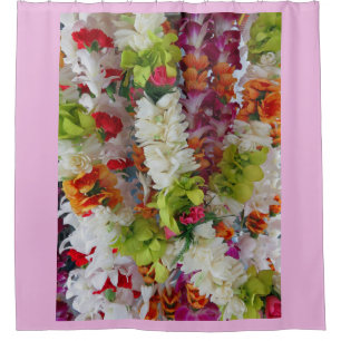 Hawaiian Lei Stand Shower Curtain
