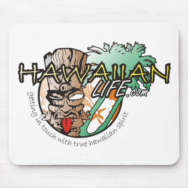 Hawaiian Life Mouse Pad (Front)