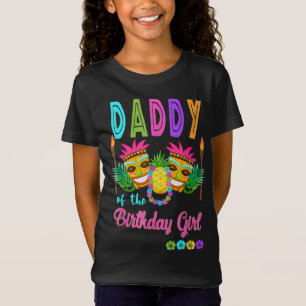 Hawaiian Luau Birthday Party Matching Tiki Outfit  T-Shirt