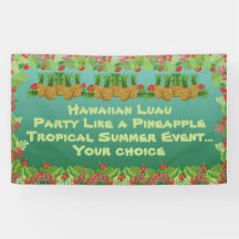 Hawaiian Luau Paradise Theme