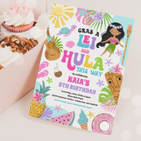 Hawaiian Luau Tropical Summer Pool Birthday Party