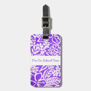 Hawaiian Luggage Tag