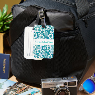 Hawaiian Luggage Tag