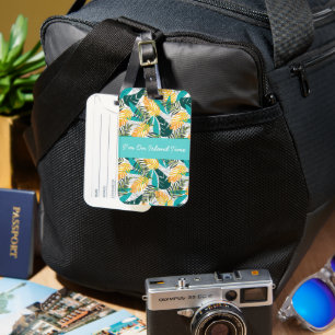 Hawaiian Luggage Tag
