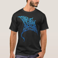 Hawaiian Manta Ray Tribal Polynesian Tattoo Pacifi