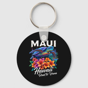 Hawaiian Maui Ocean Beach Hawaii Turtle Vacation G Key Ring