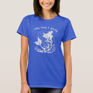 Hawaiian Mermaid, Fisherman Trend T-Shirt