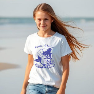 Hawaiian Mermaid-Princess of the Sea T-Shirt