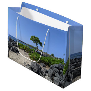 Hawaiian Natural Landscape Photo Large Gift Bag