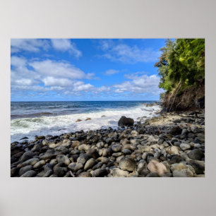 Hawaiian Natural Landscape Photography Poster