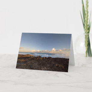 Hawaiian Natural Landscape Photography Thank You Card