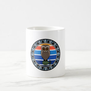 Hawaiian Owl Pueo Cartoon   Coffee Mug