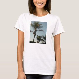 Hawaiian palm tree in California T-Shirt