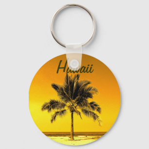 Hawaiian Palm Tree keychain