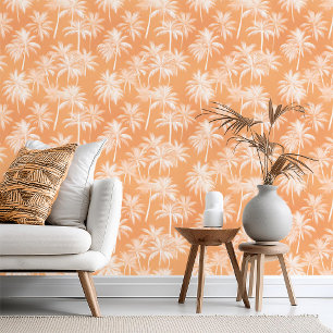 Hawaiian Palm Tree Silhouette Pattern Tacao ID1093 Wallpaper