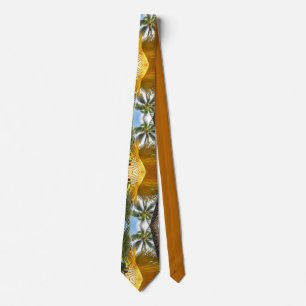 Hawaiian Palms Tie