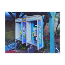 Hawaiian Pay Phones, Kauai, Hawaii