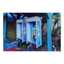 Hawaiian Pay Phones, Kauai, Hawaii