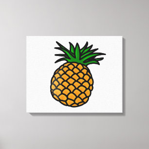 Hawaiian Pineapple Canvas Print