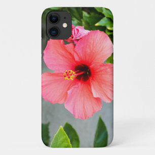 Hawaiian Pink Hibiscus iPhone 11 Case