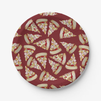 Hawaiian Pizza Lover Paper Plate