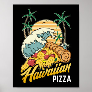 Hawaiian Pizza Poster