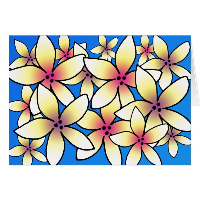 Hawaiian Plumeria (Front Horizontal)