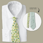 Hawaiian Plumeria Flowers Personalised Tie<br><div class="desc">The 'Hawaiian Plumeria Flowers Personalised Neck Tie' embodies the essence of romance and tropical beauty, making it an exquisite choice for groomsmen gifts, particularly for couples planning outdoor weddings with a Hawaiian theme. Inspired by the lush landscapes of Hawaii and the enchanting allure of plumeria flowers, this necktie captures the...</div>