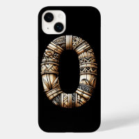 Hawaiian Polynesian Aloha Letter O Custom Initial 