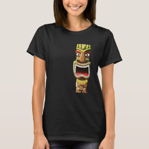 Hawaiian Polynesian Tiki Statue T-Shirt