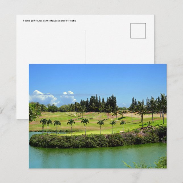 Hawaiian Postcard (Front/Back)