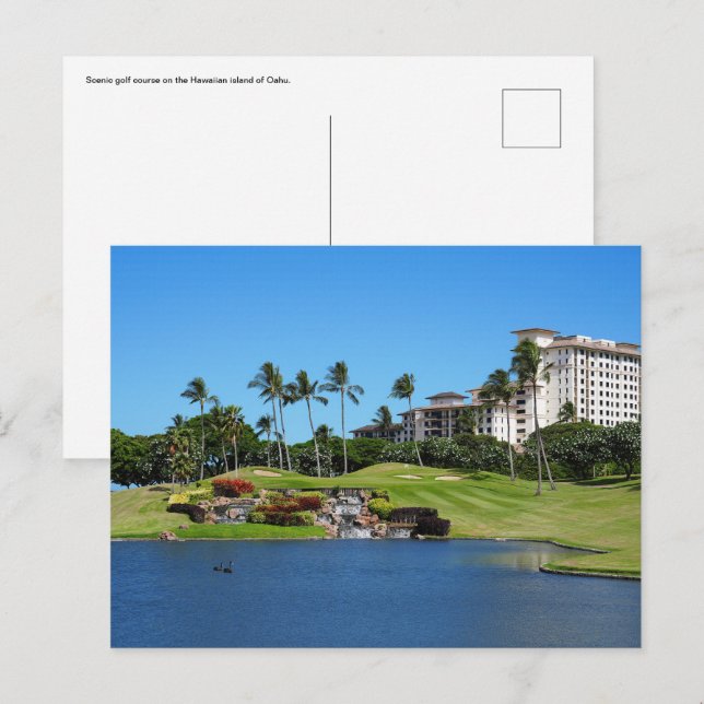 Hawaiian Postcard (Front/Back)