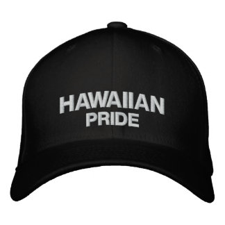 HAWAIIAN , PRIDE EMBROIDERED HAT