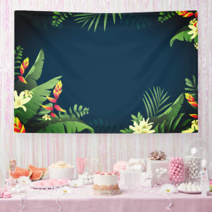 Hawaiian Print  Banner