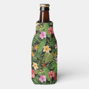 Hawaiian Print Bottle Cooler