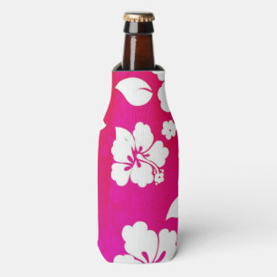 Hawaiian Print Bottle Cooler