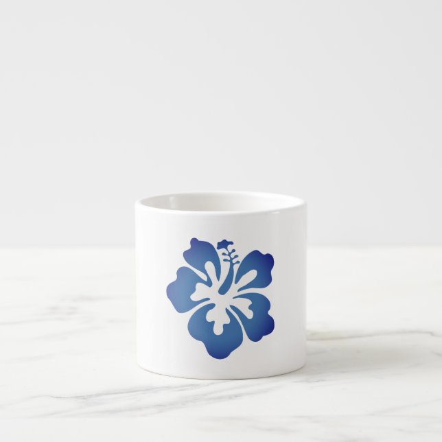 Hawaiian Print  Espresso Cup (Front)