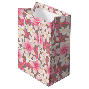 Hawaiian print  medium gift bag