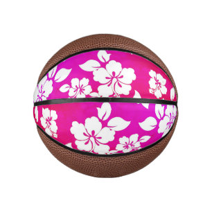 Hawaiian Print Mini Basketball
